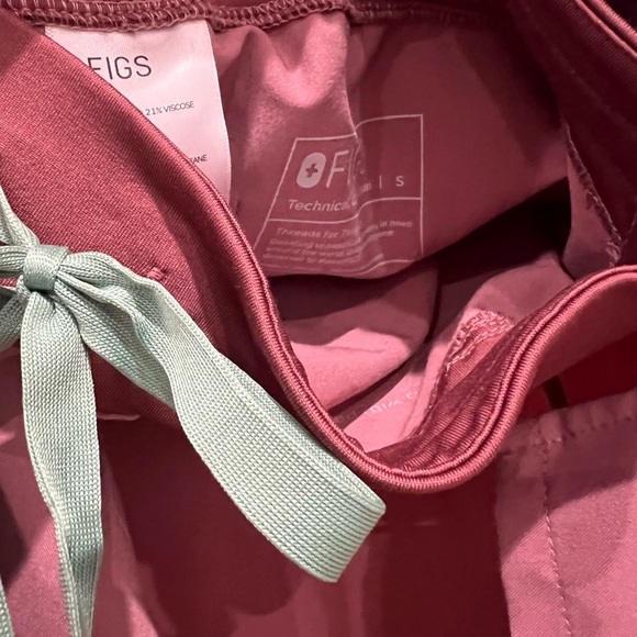 Figs set in size small mineral mauve - Picture 2 of 3